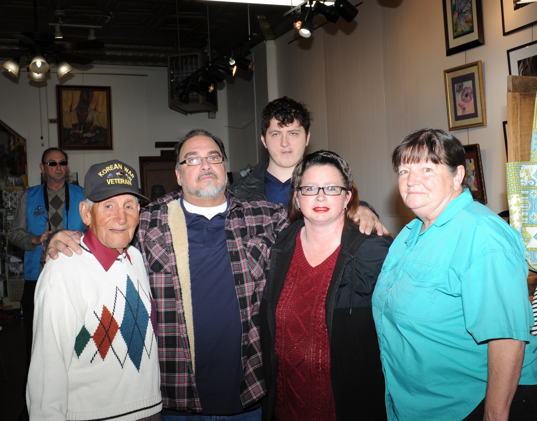 Pete Vigil and family