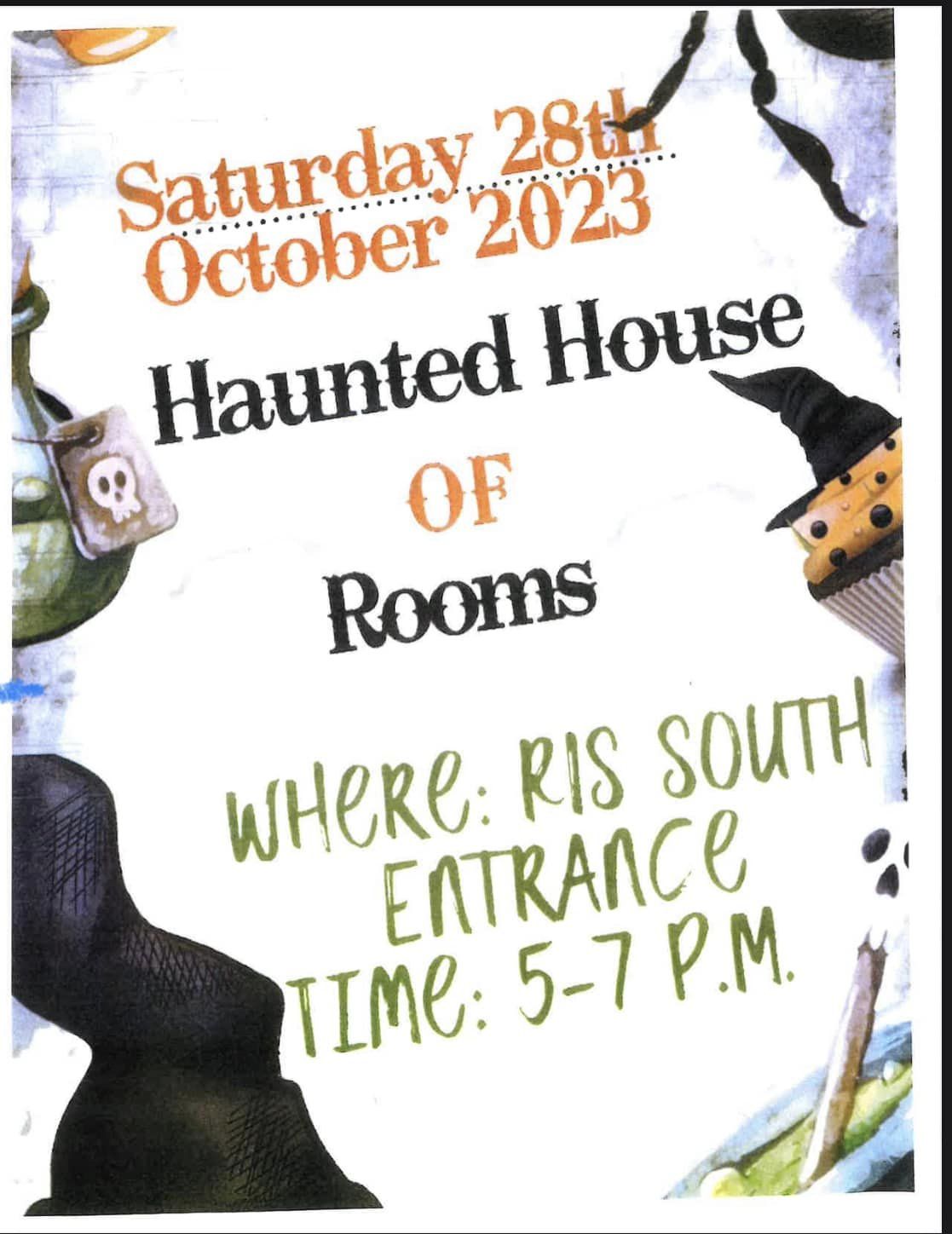 2023 Halloween Haunted House of Rooms