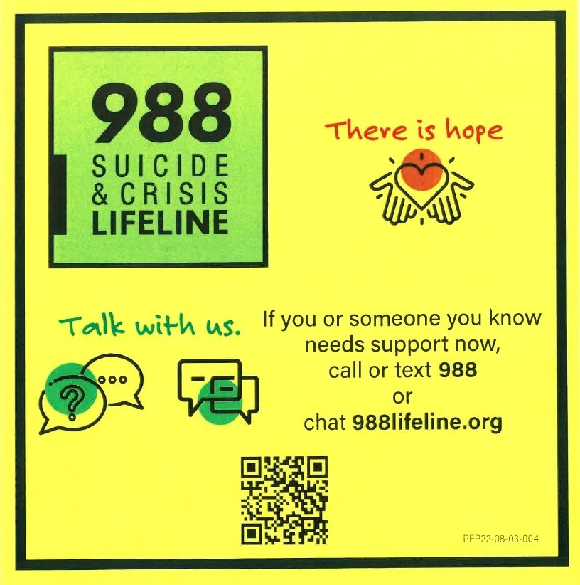 988 Help Hotline