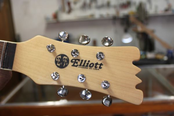 Eddy & Jenny’s Guitar Gallery – Handmade E.F. Elliott Guitars