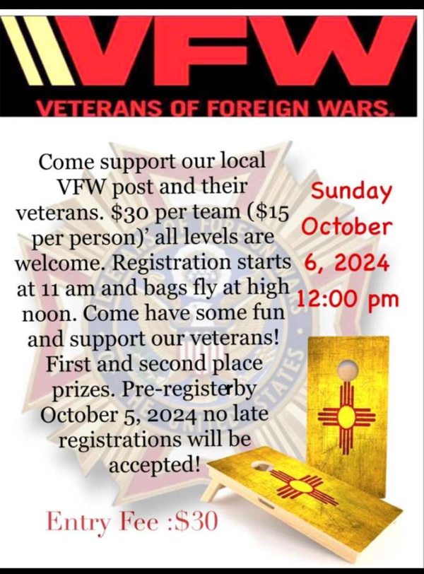 VFW Cornhole Tournament