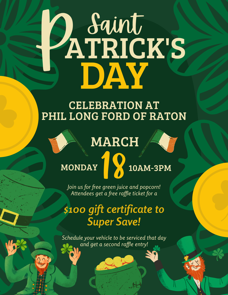 St. Patrick’s Day Celebration at Phil Long Ford