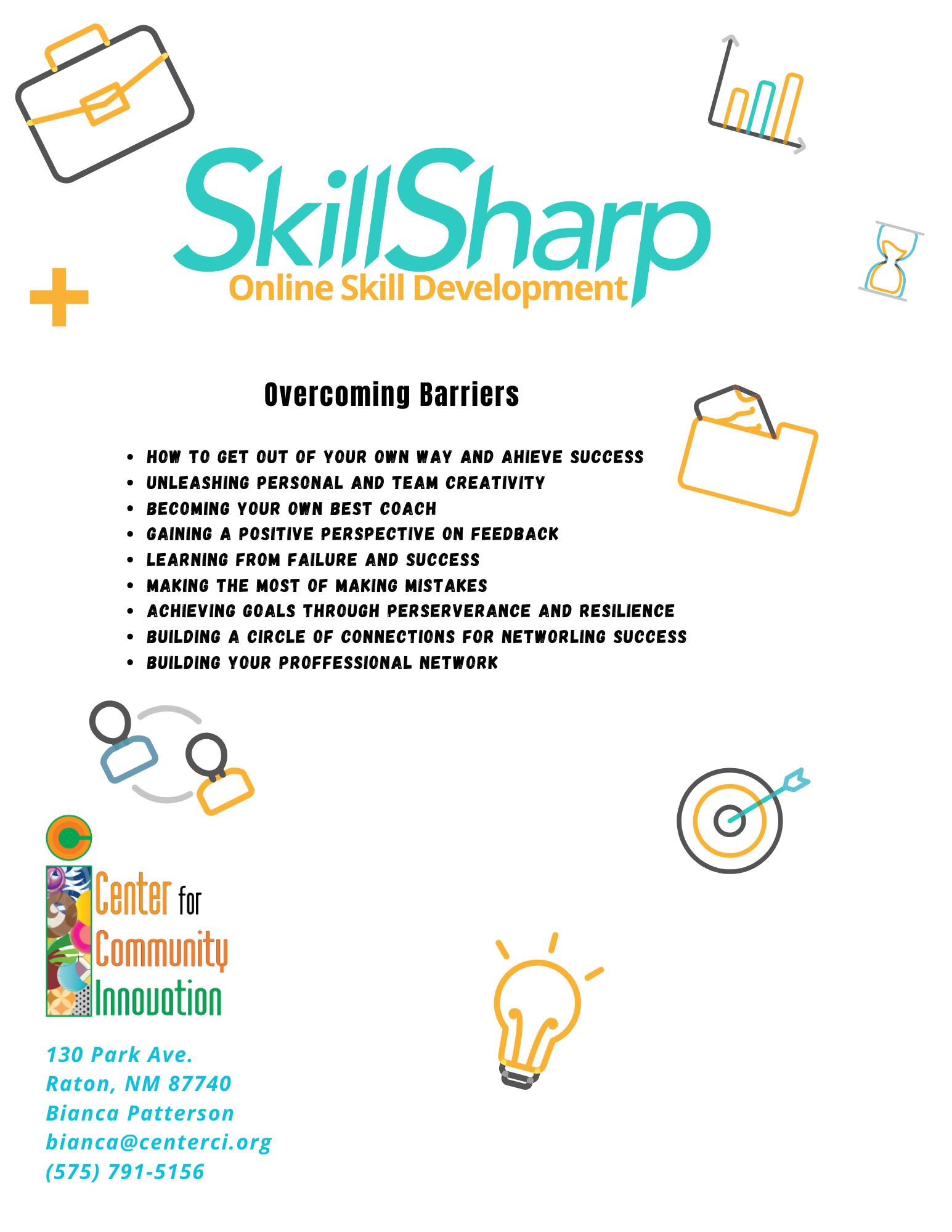 SkillSharp Online Skill Development – Overcoming Barriers