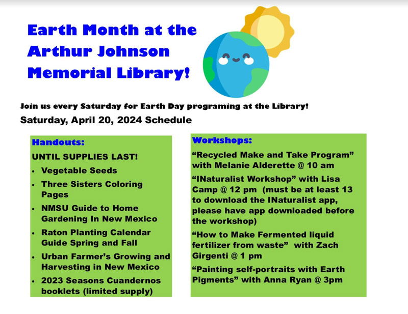 Earth Day Programming AJML