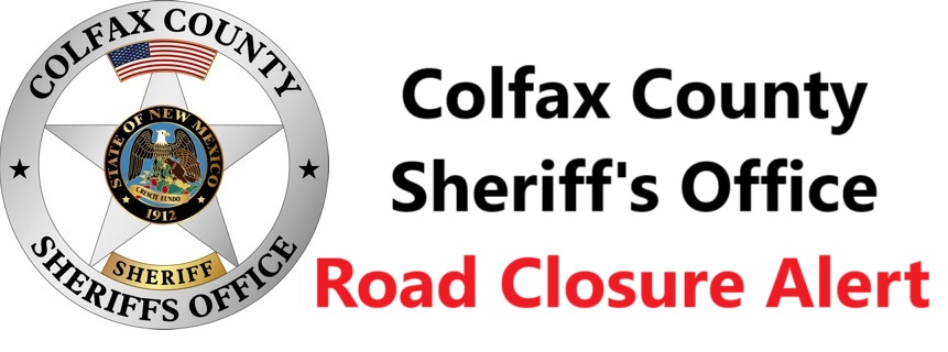 Sheriff Department Road closure alert