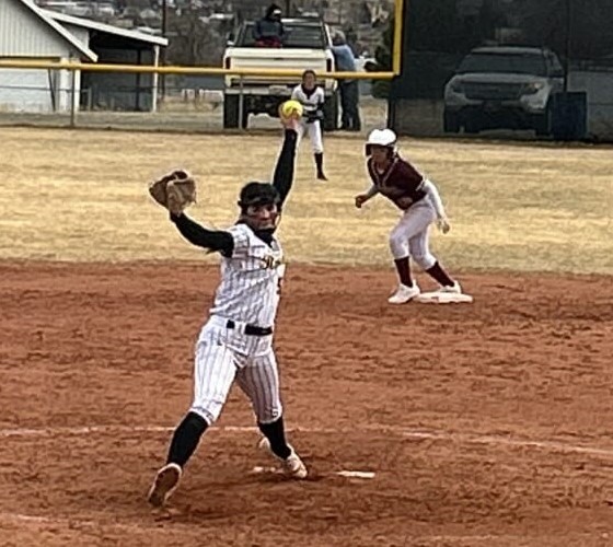 RHS Softball pitching picture