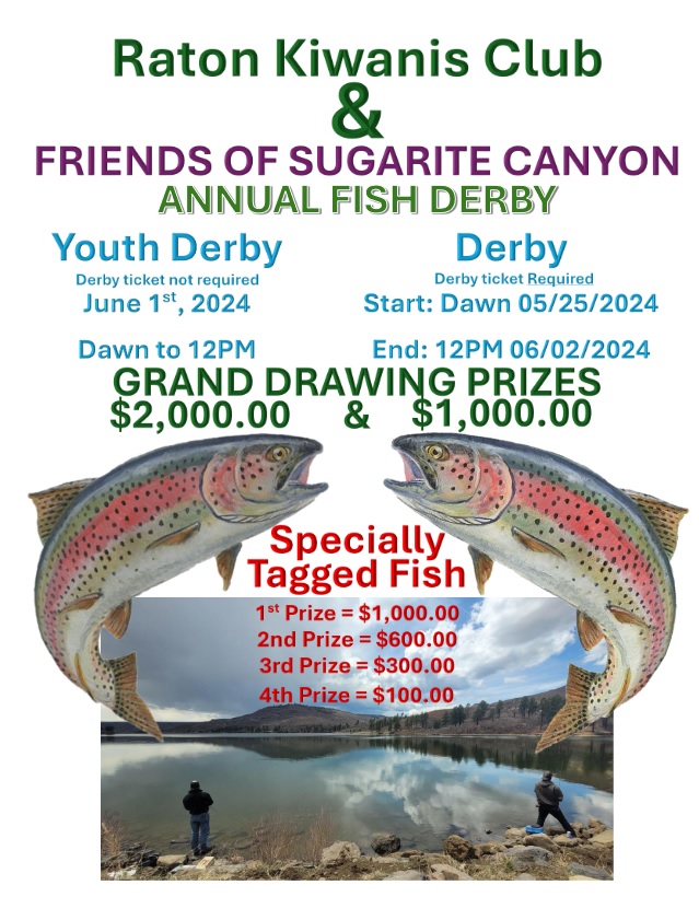 Annual Fishing Derby at Sugarite Canyon State Park