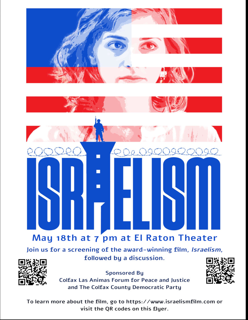 Israelism event flyer