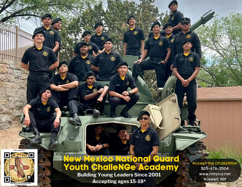 Are You Struggling in School?  New Mexico Youth Challenge Academy