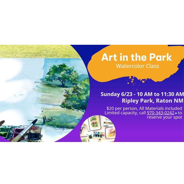 Art in the Park Watercolor Class