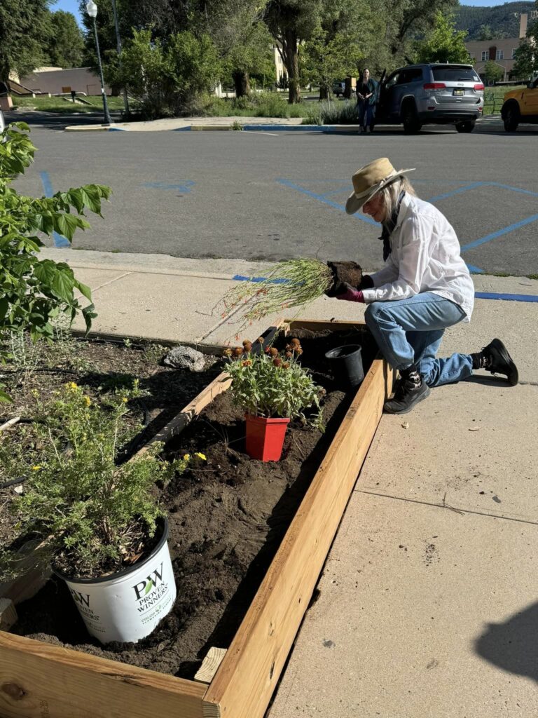 Rotary Club Post Office Beautification