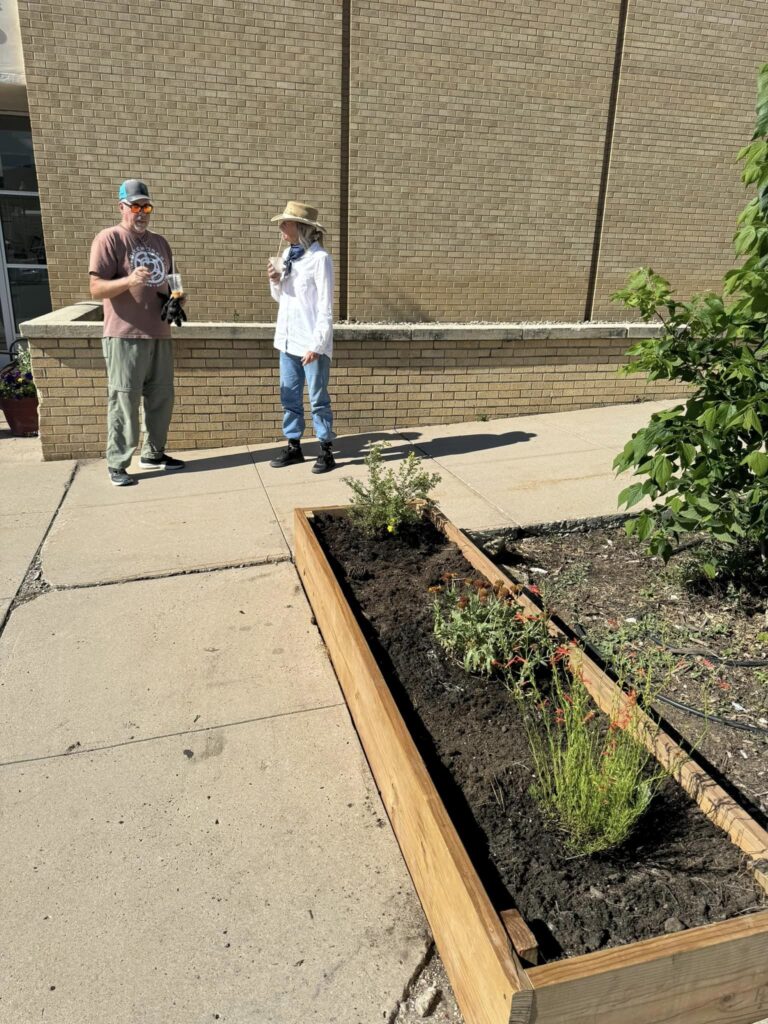 Rotary Club Post Office Beautification