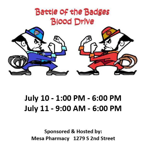 Battle of the Badges Blood Drive 2024