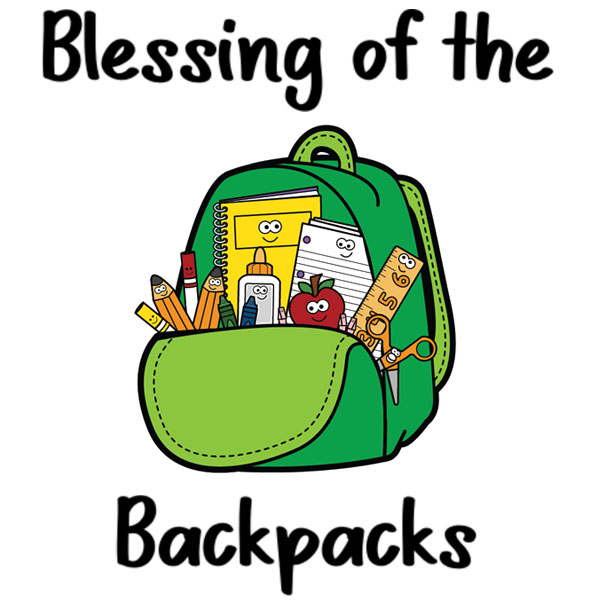 Blessing of the Backpacks