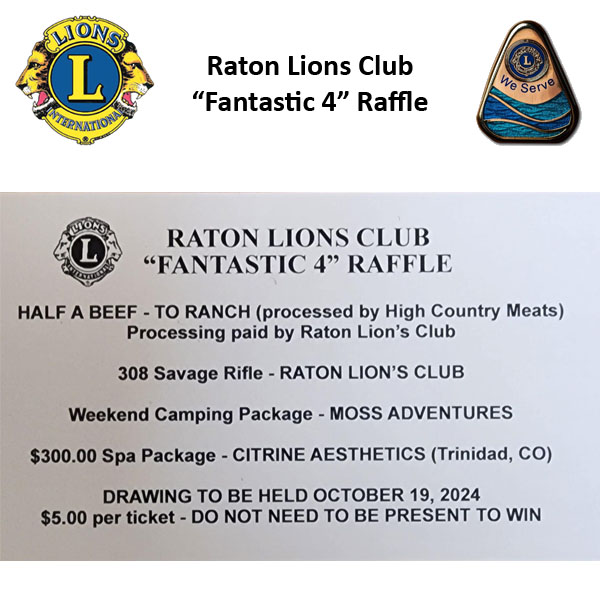 Raton Lions Club Raffle