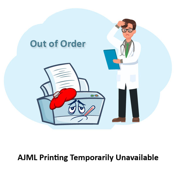 AJML Printing Unavailable