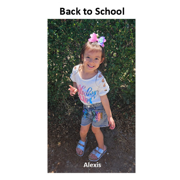 Back to School Alexis