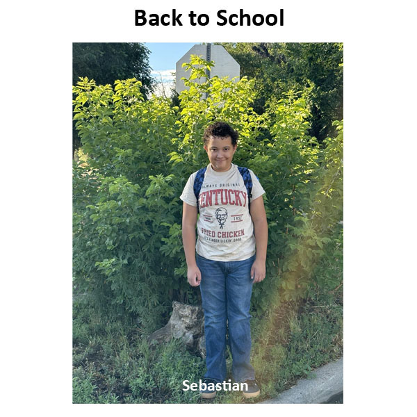 Back to School Sebastian