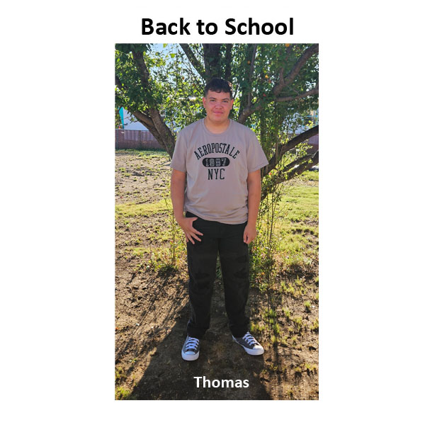 Back to School Thomas