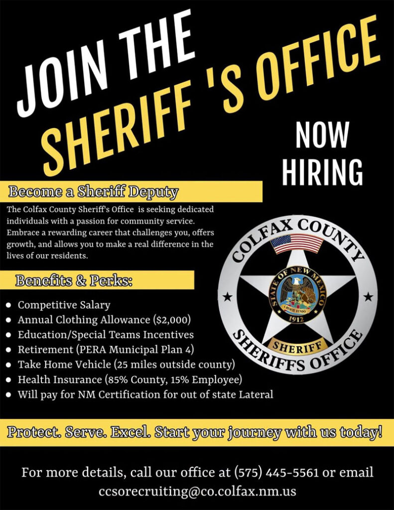 CCSO Hiring Deputy