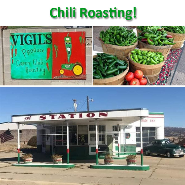 Chili Roasting at The Station