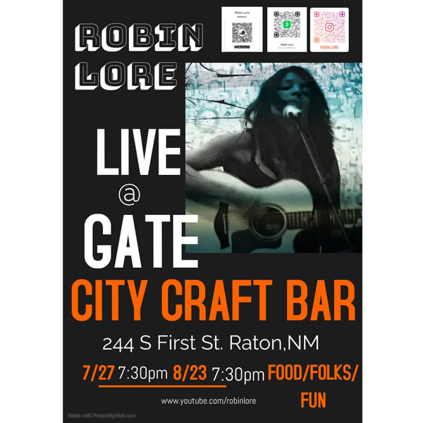 LIVE: Robin Lore at Gate City Craft Bar