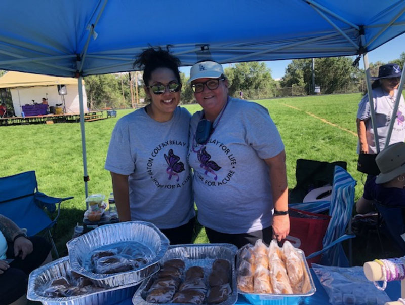 Relay For Life 2024 Vanessa Apodaca and Lori Griego