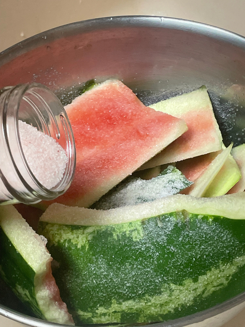 Madi’s Kitchen – Sweet Pickled Watermelon Rinds