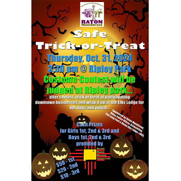 Safe Trick-or-Treat & Costume Contest 2024