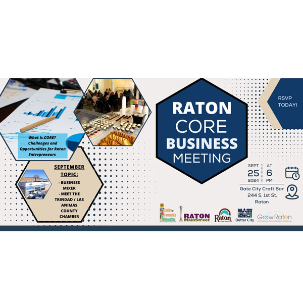 September Raton CORE Business Meeting