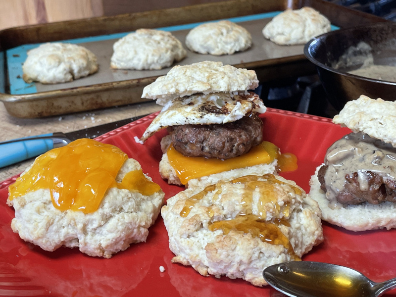 Madi’s Kitchen – Fluffy’s Fluffy Biscuit Sandwich