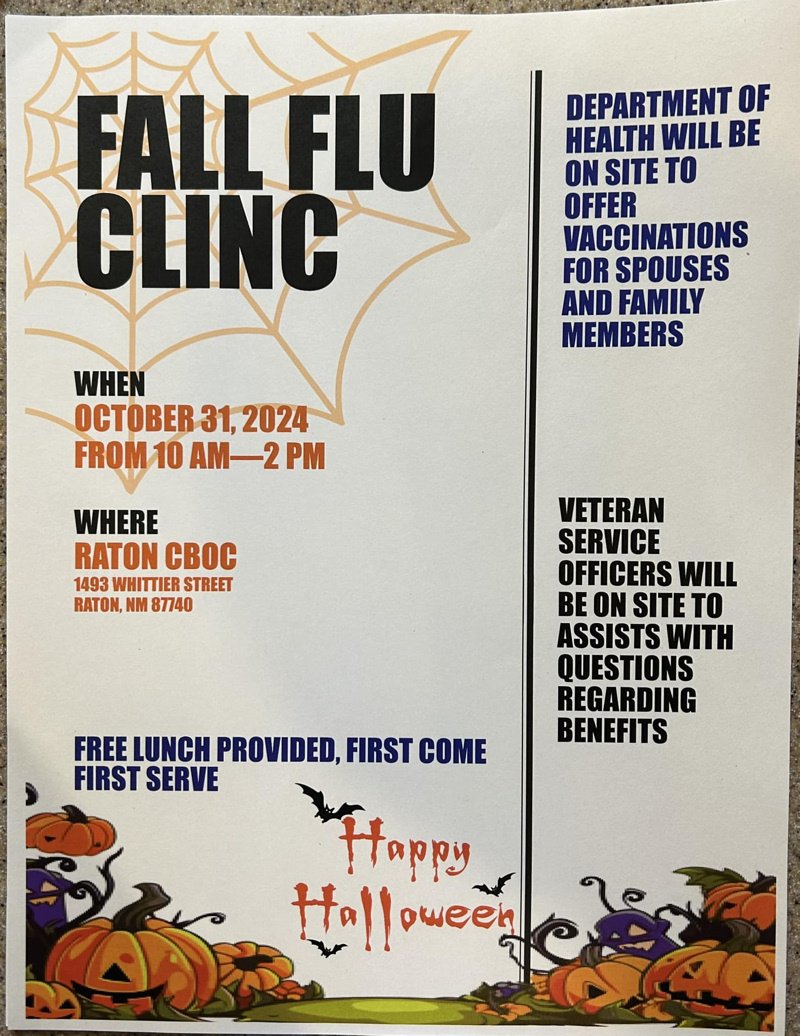 Flu Shots Available at CBOC