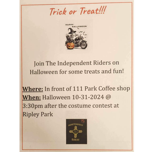 Trick or Treat Independent Riders