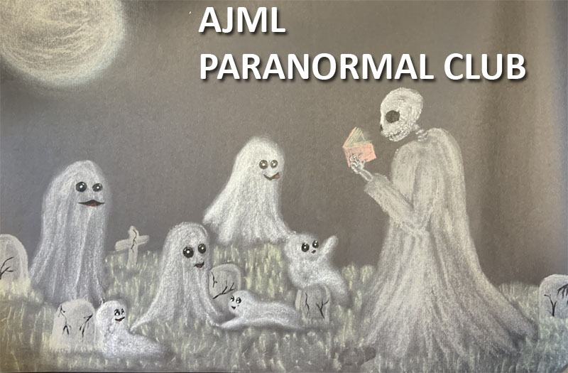 AJML Paranormal Club logo