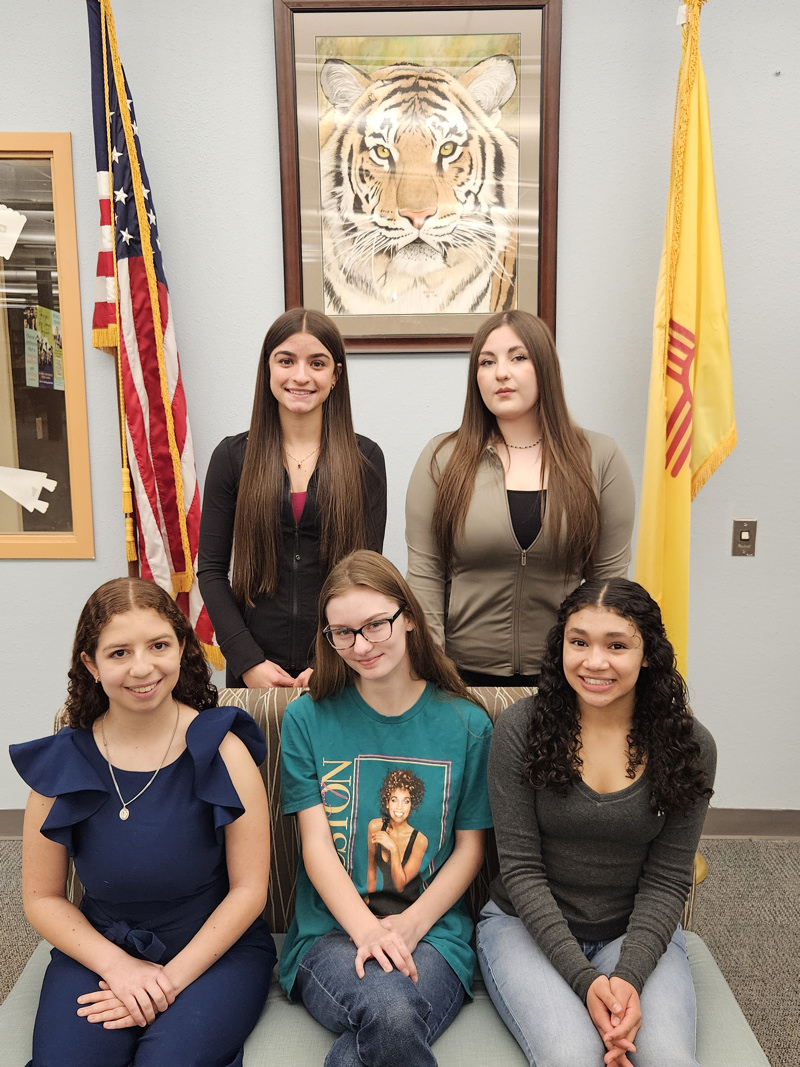 2025 Raton High School NM Girls State Representatives