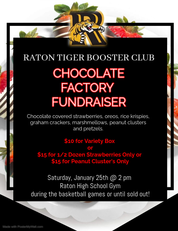 Raton Boosters Chocolate Factory Fundraiser