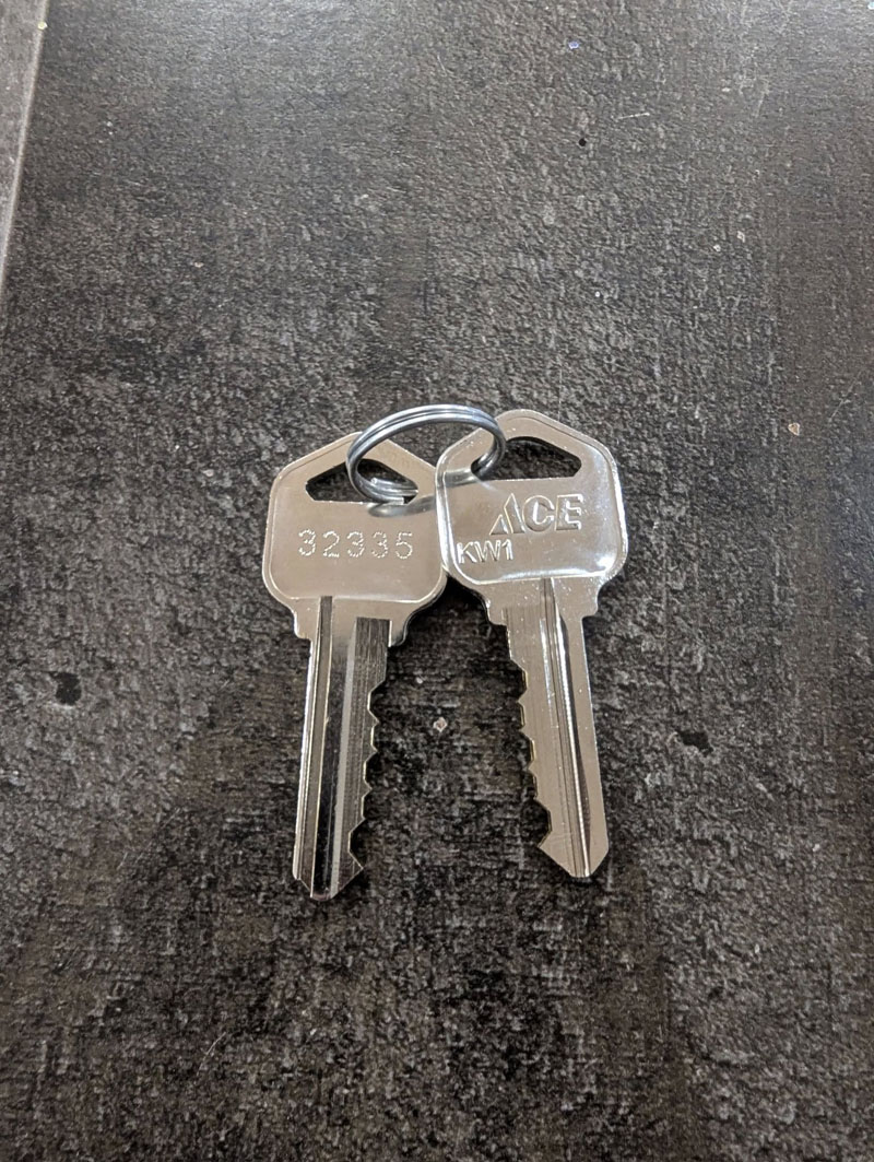 Found Keys