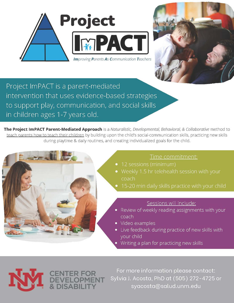 Project IMPACT Telehealth Sessions