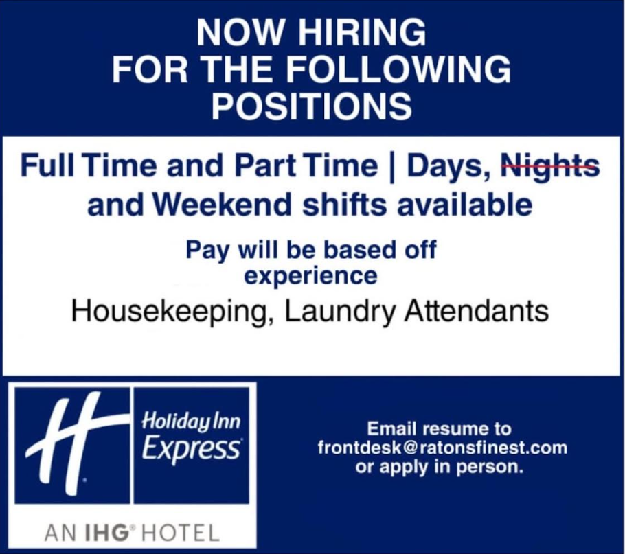 Holiday Inn Express Hiring