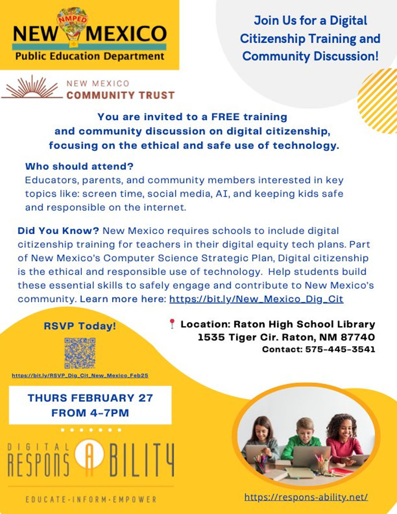 FREE Digital Citizenship Training