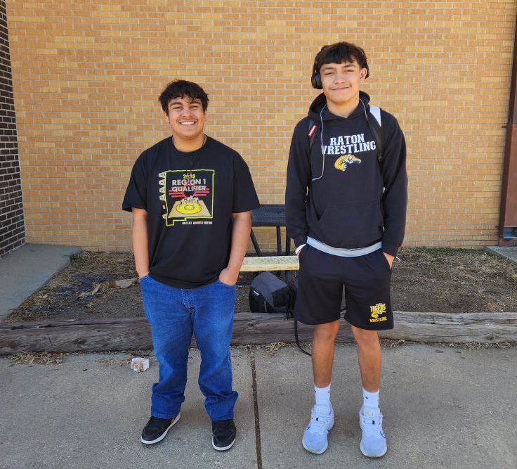 Jayden and John - wrestling team