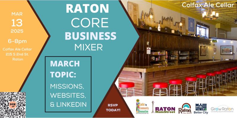 March CORE Business Mixer – Missions, Websites, and LinkedIn