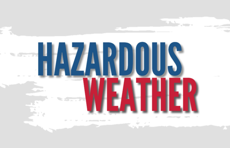 Union County Issues Weather Warning